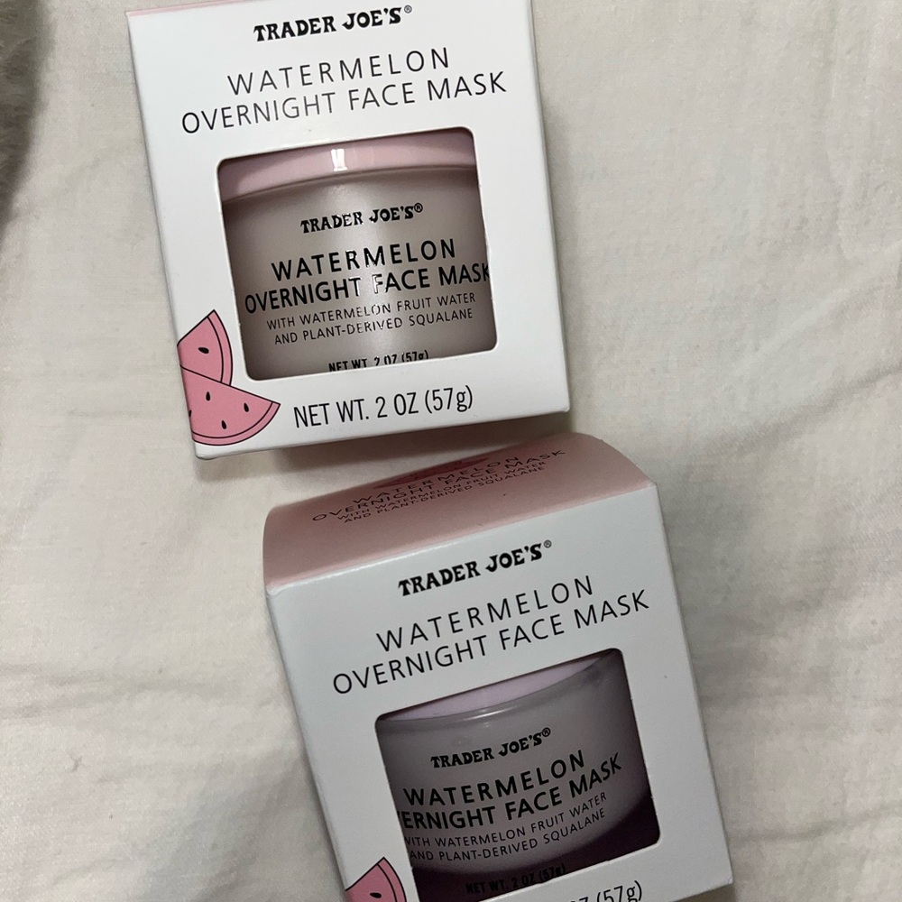 Trader Joe’s Watermelon Overnight Face Mask - Pink